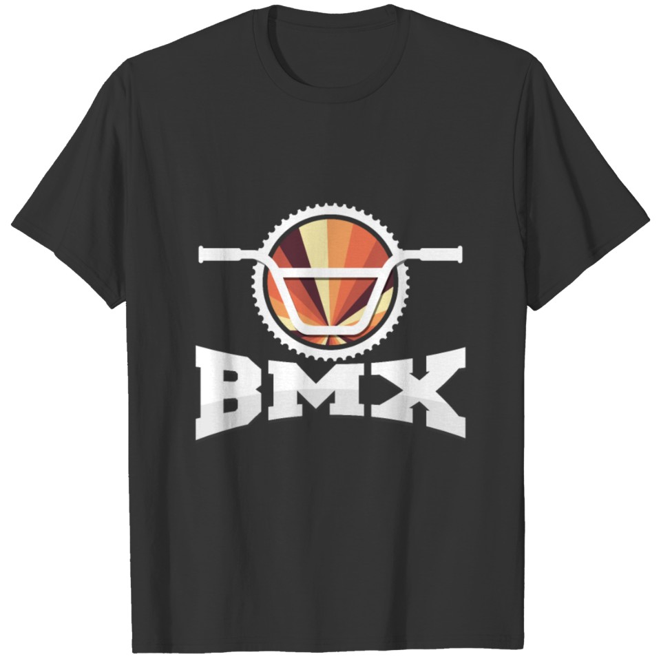 BMX Bicycle Motocross Gifts Vintage Retro Cool T-shirt