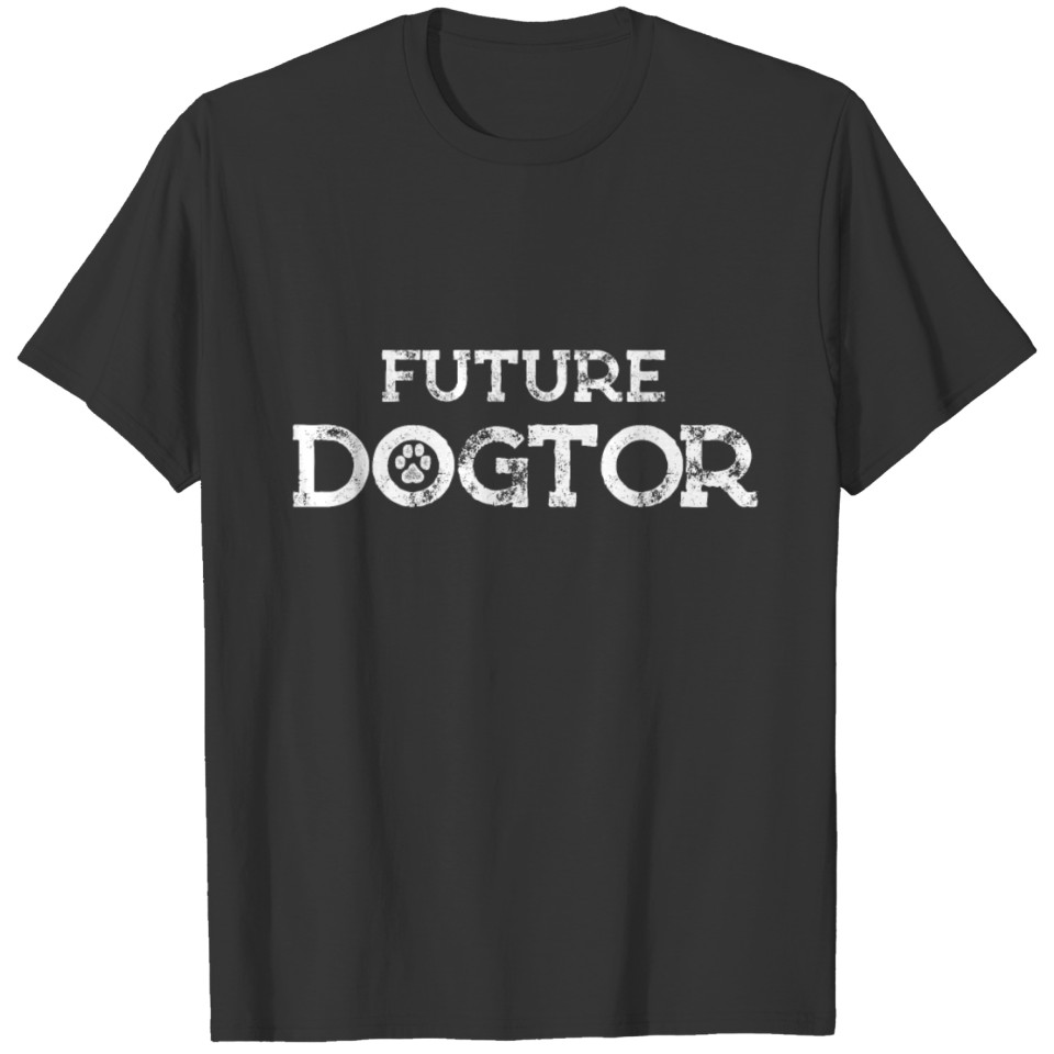 Veterinarian Vet Gift Paw Heart Stethoscope Funny T-shirt