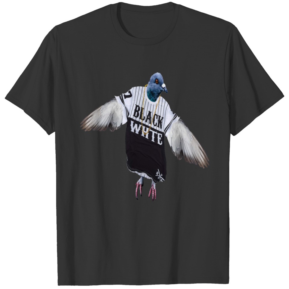 Gangster pigeon T-shirt