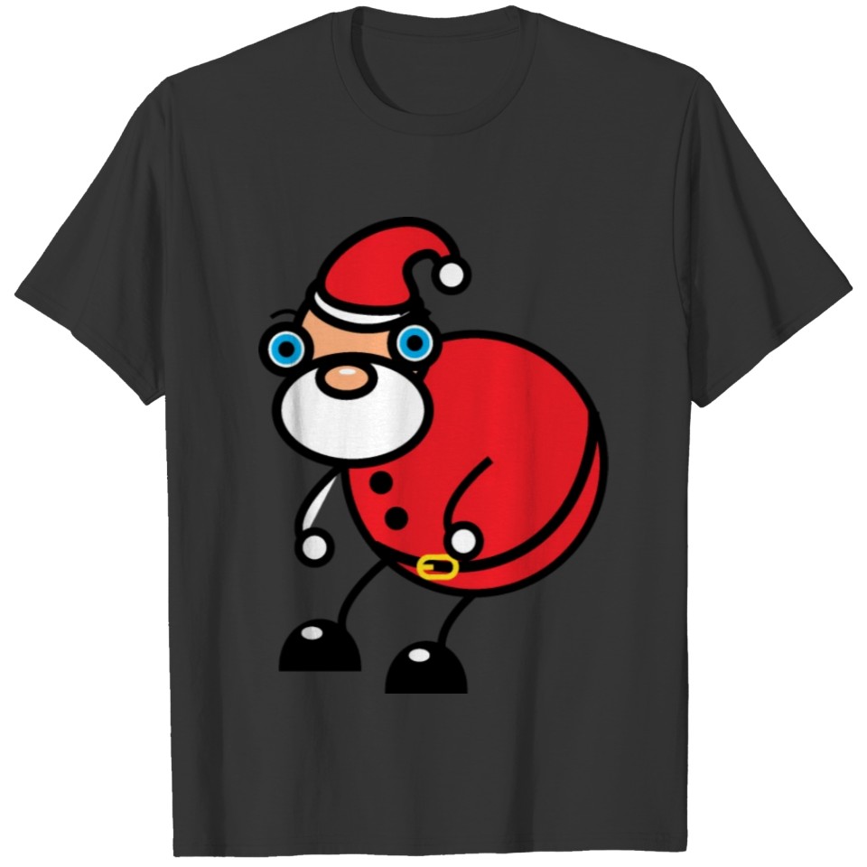 Funny Santa Claus Father Christmas Nicholas Gift T Shirts