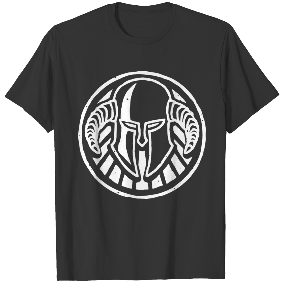 warrior stamp T-shirt