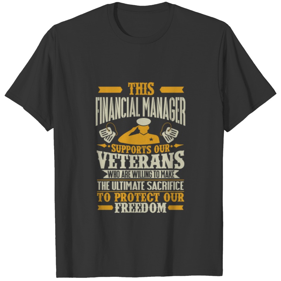 Financeial Manager T-shirt
