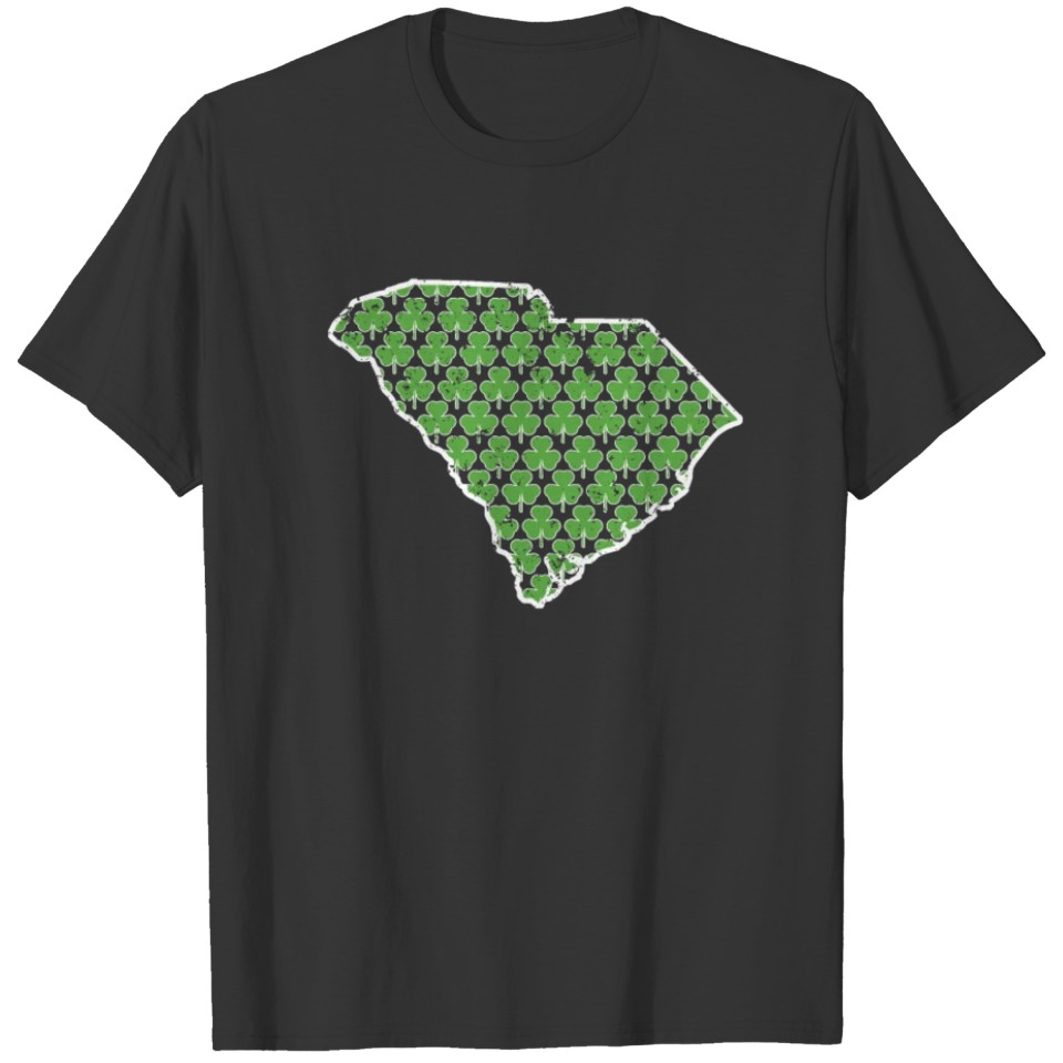 Shamrock Stuff South Carolina Saint Patricks T-shirt