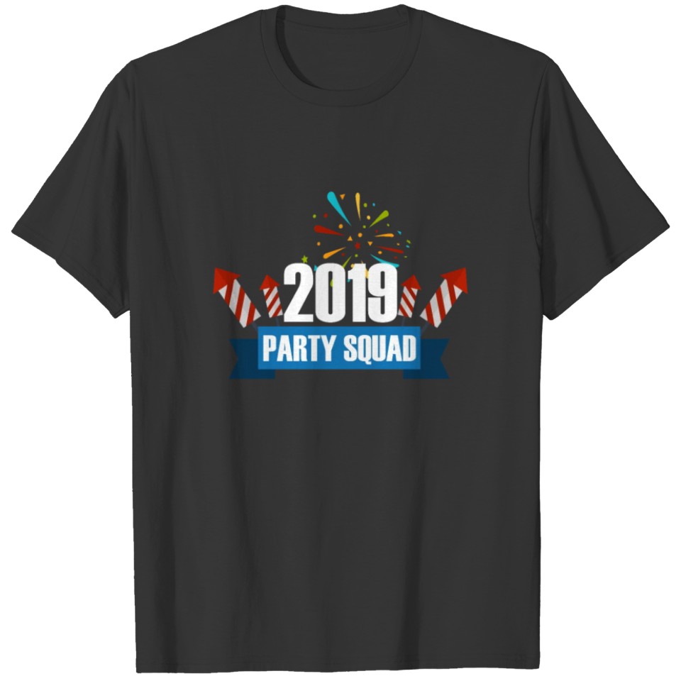 Happy New Year 2019 Party T-shirt