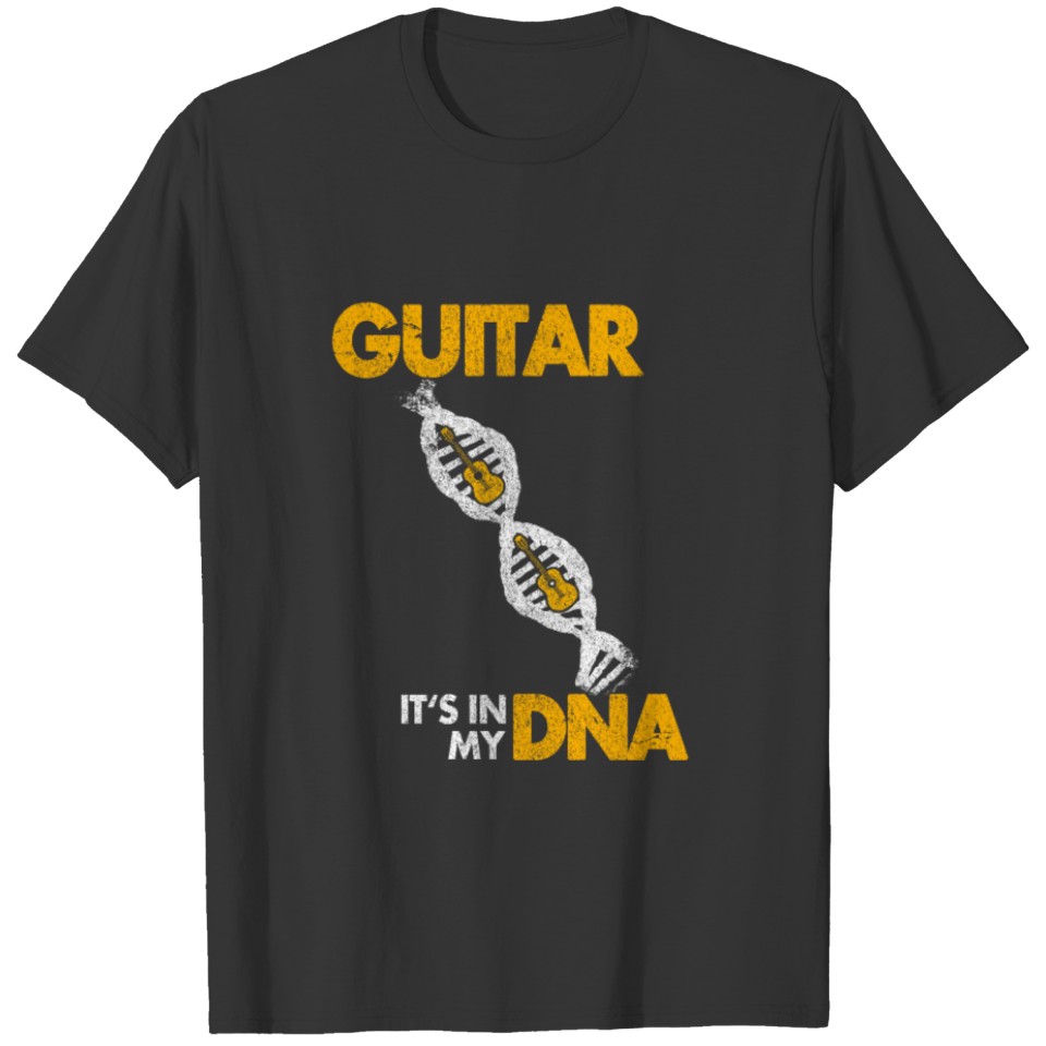 Electric guitar e bass band vintage gift idea T-shirt