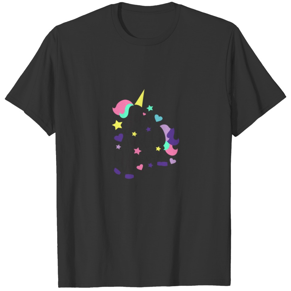 Unicorn Cute Rainbow Shirt Gift T-shirt