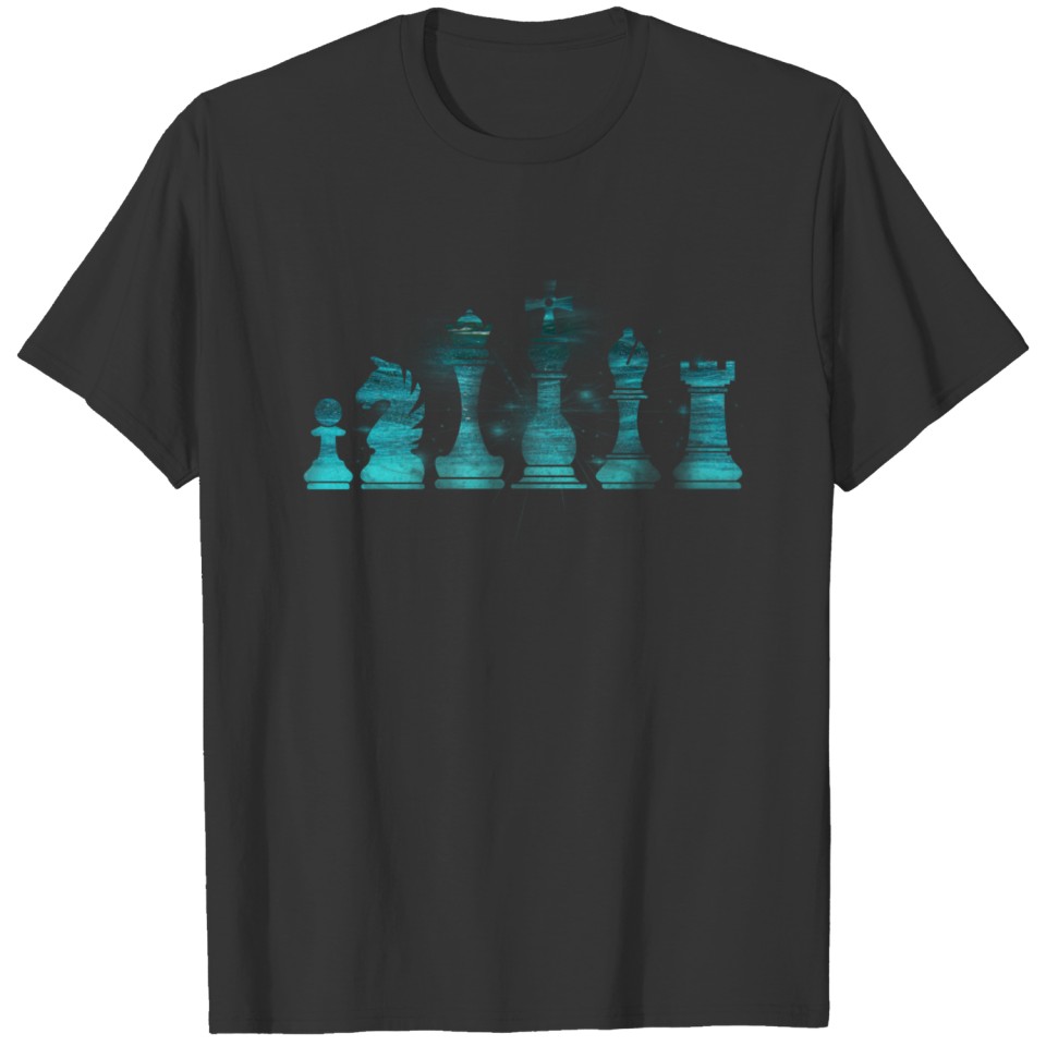 Chess Shirt - Checkmate - Strategy - chess pieces T-shirt