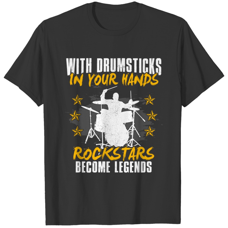 Drum Shirt - Drummer - Legends T-shirt