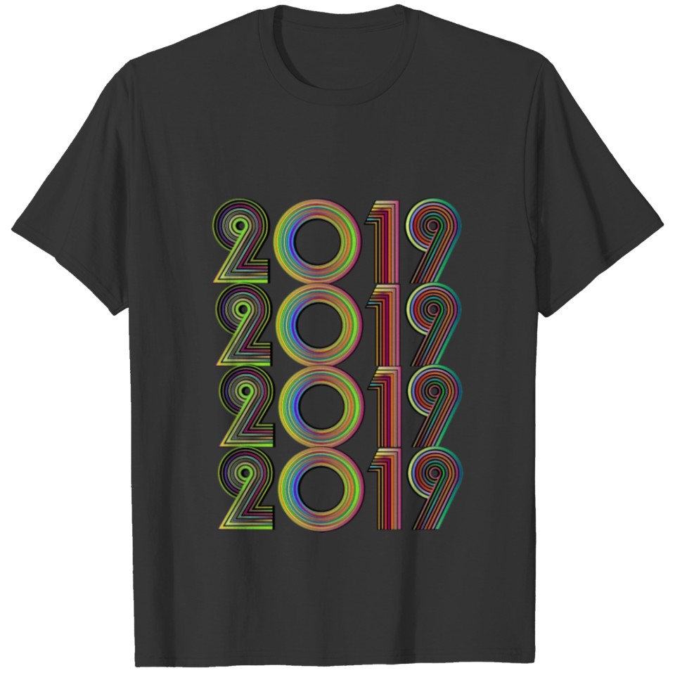 Happy new year t shirt 2019 T-shirt