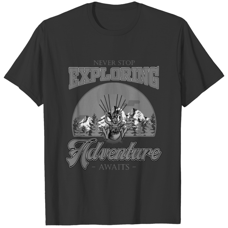 Explorer Adventure | Cool Kangaroo Koala Parachut T-shirt