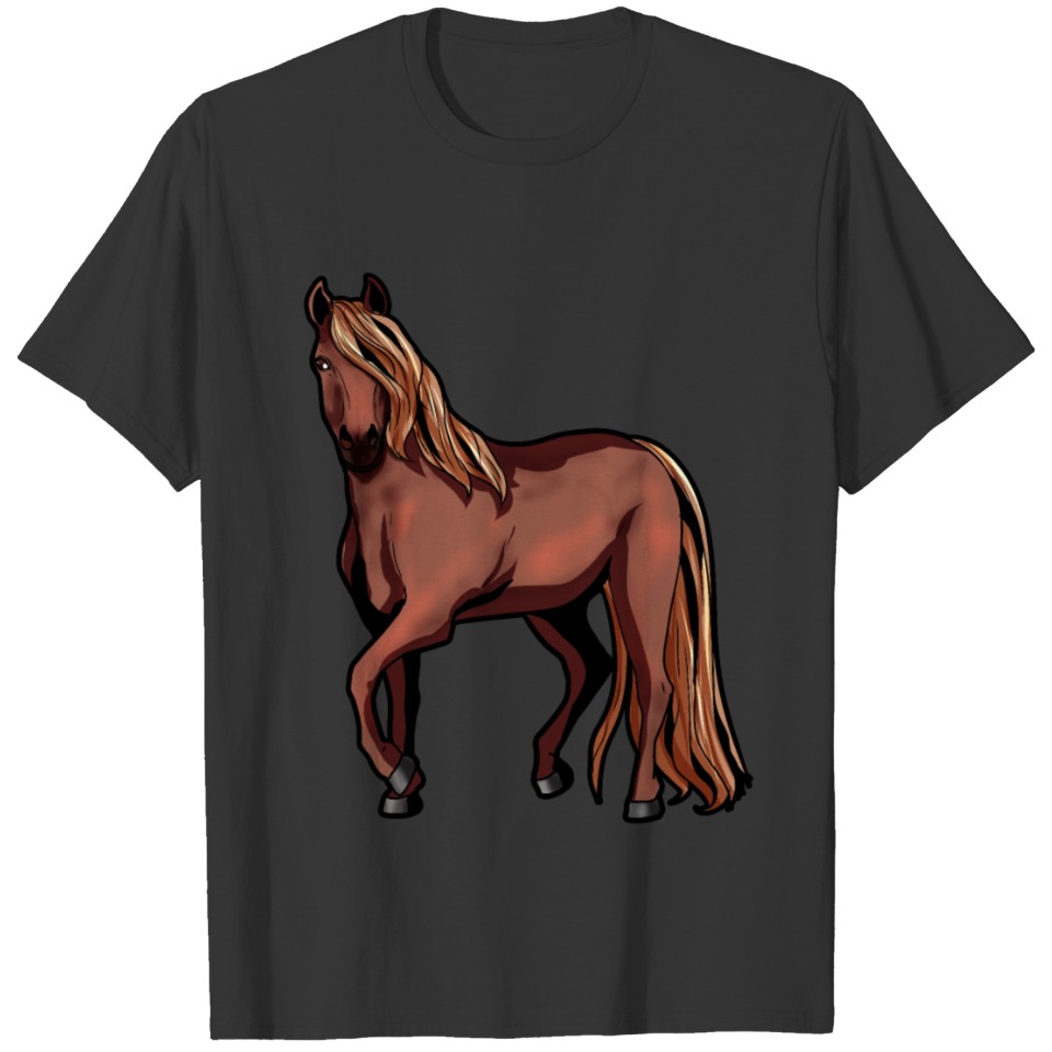 Morgan horse horseriding pony present girl woman T-shirt