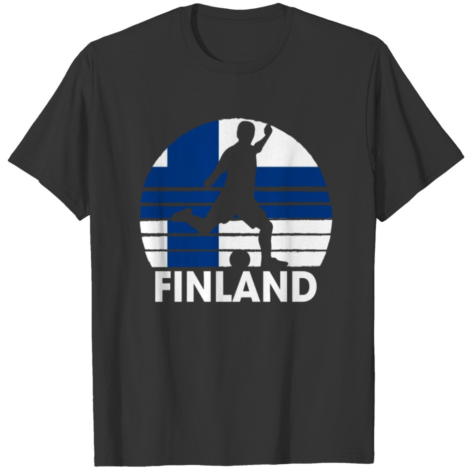 Finland Soccer Football FIN T-shirt