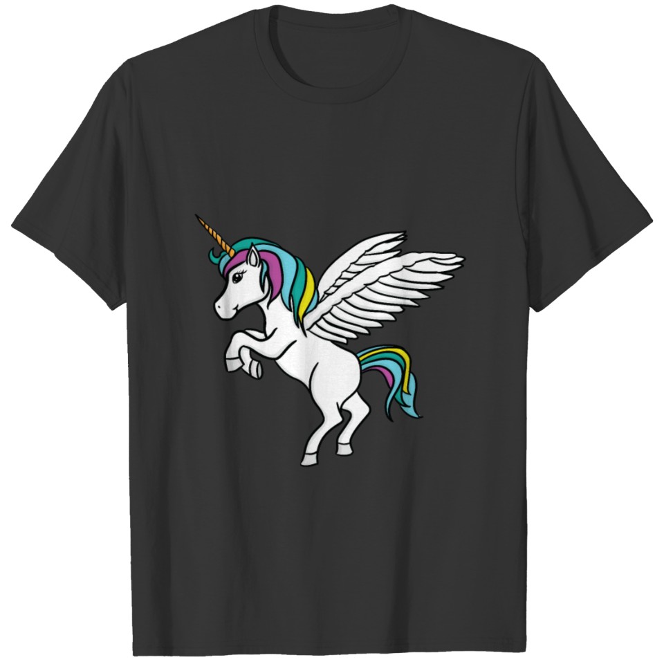 Unicorn Fable Fairy Tale Colorful Gift Idea T-shirt