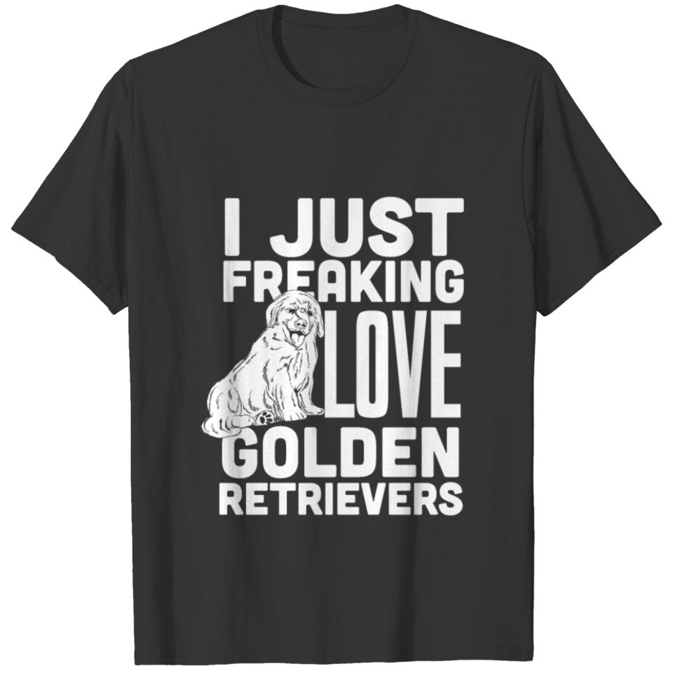 Golden Retriever Love gift T-shirt