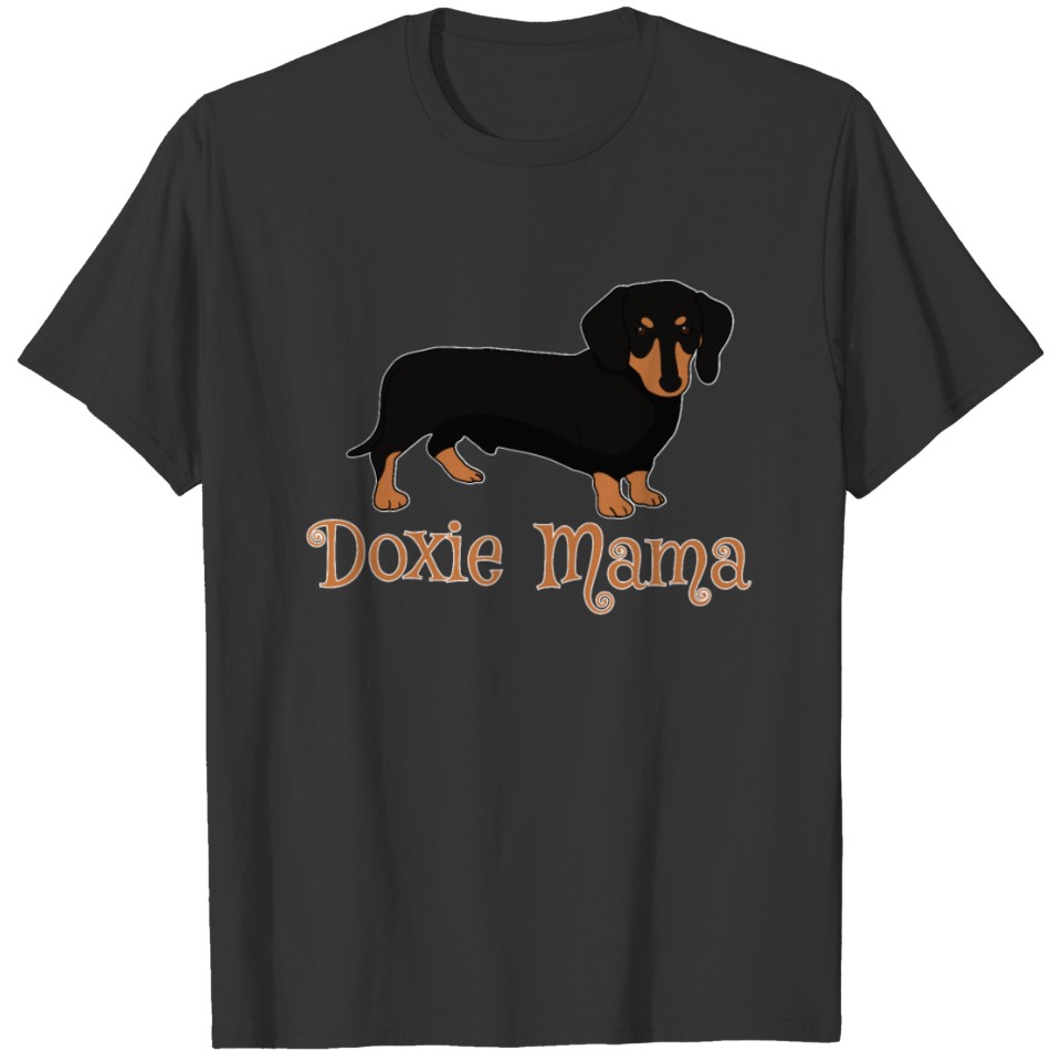 Doxie Mama Dachshund Mom Dog Puppy Pet Parent T-shirt