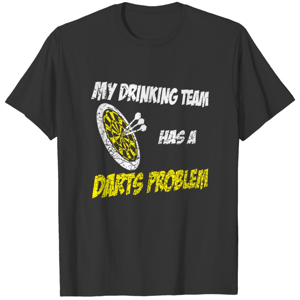 Club Club Dart Alcohol Problems T-shirt