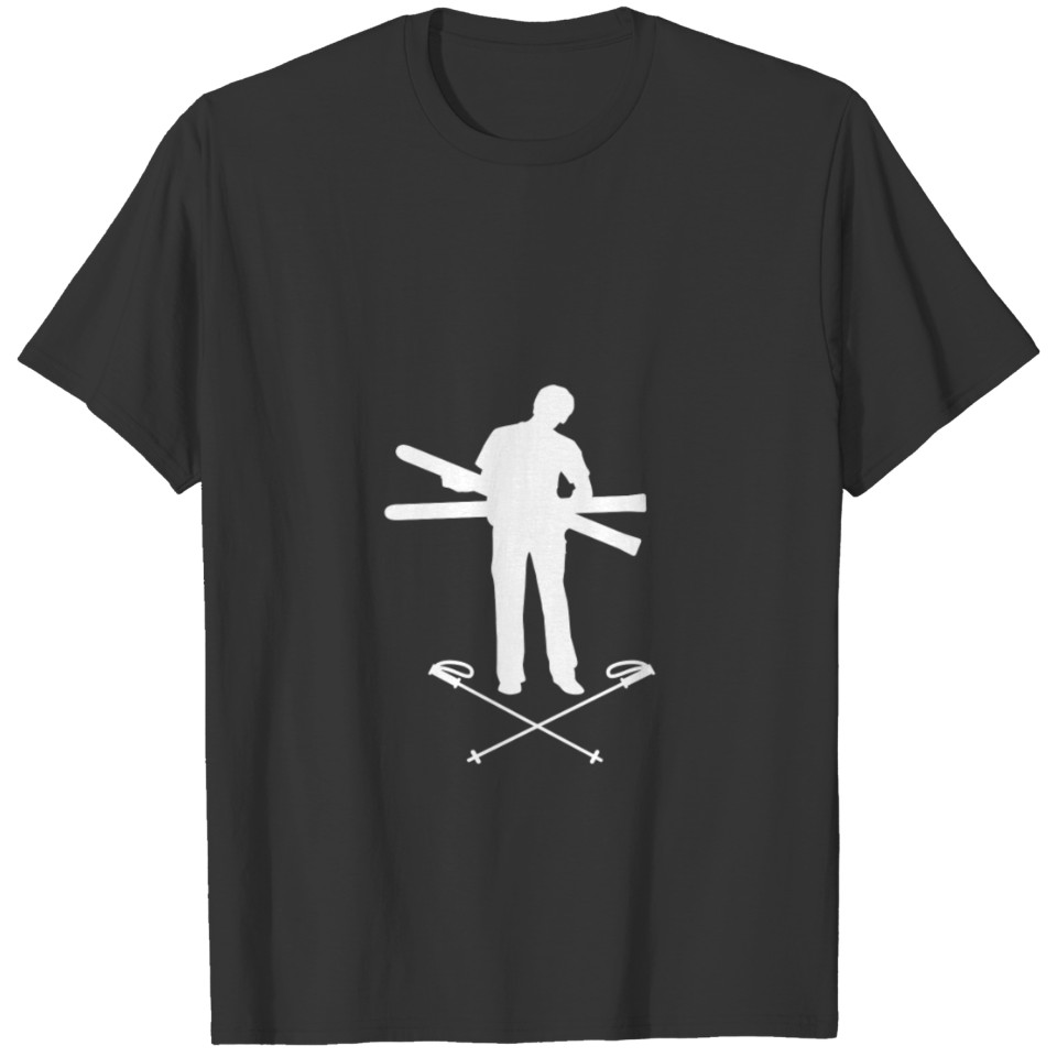 SKI DRIVER SILHOUETTE - T Shirts T Shirts MEN WOMEN