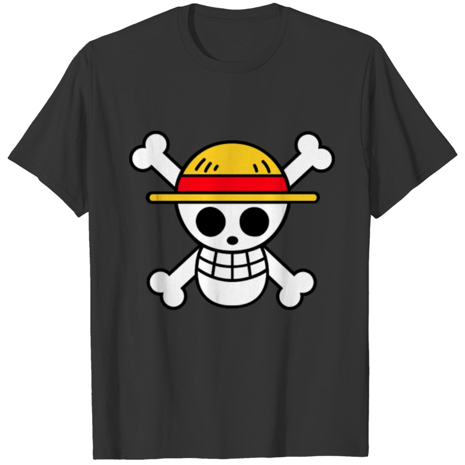 One piece (straw hat pirates flag ) T Shirts