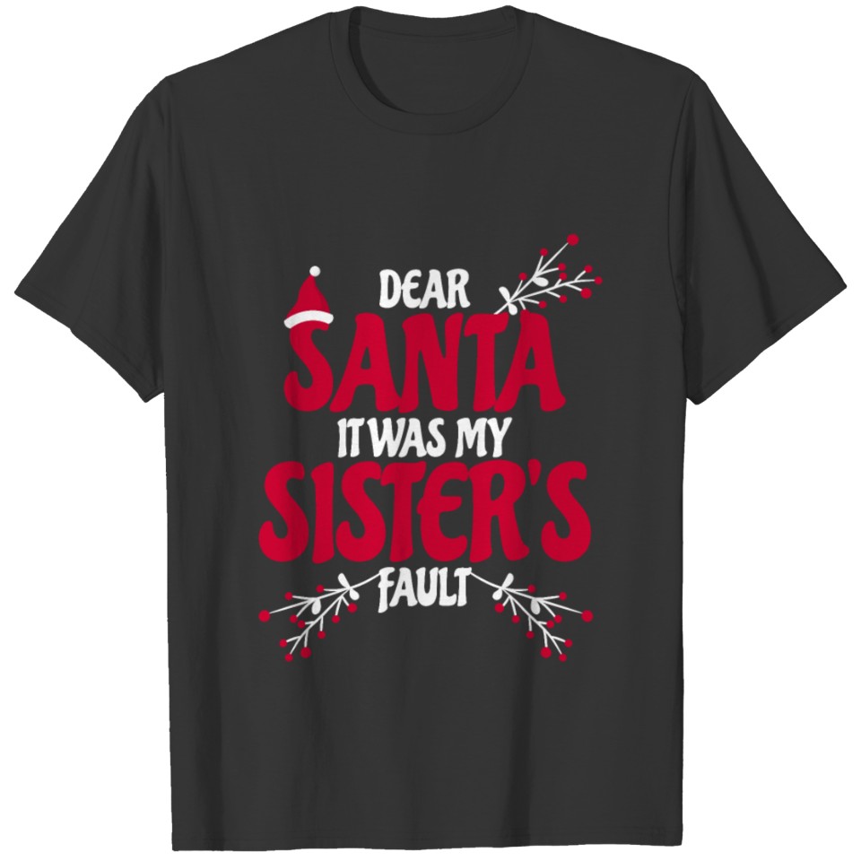 Brother sister Christmas gift T Shirts