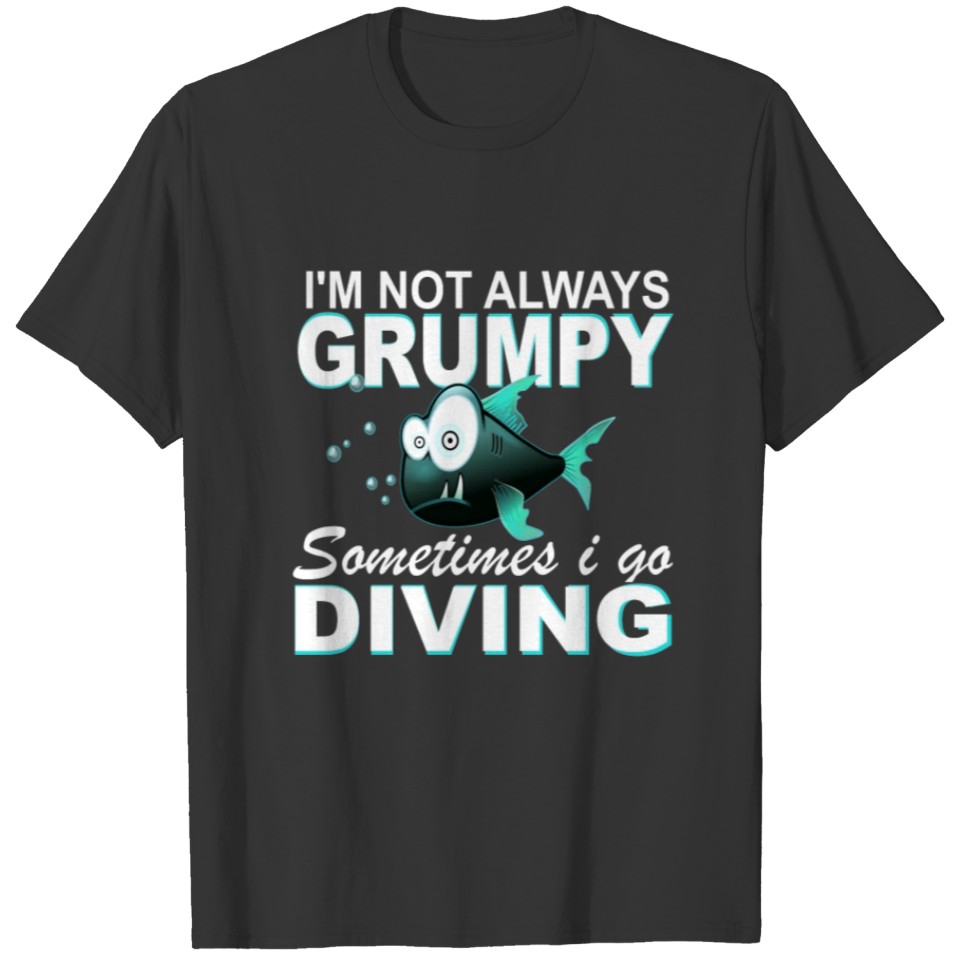 Diver Diving Watersport Gift Scuba Shirt T-shirt