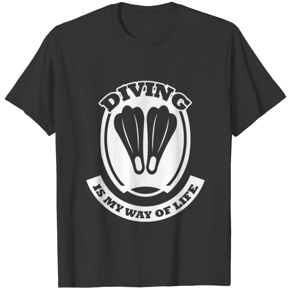Diving Diver T-shirt
