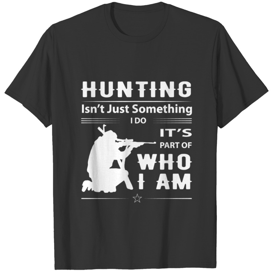 Hunting 01 white T Shirts