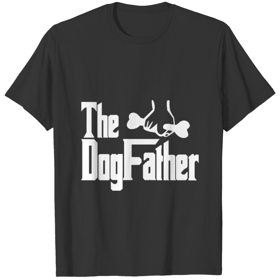 Dog Father Gift Barking Pet T-shirt