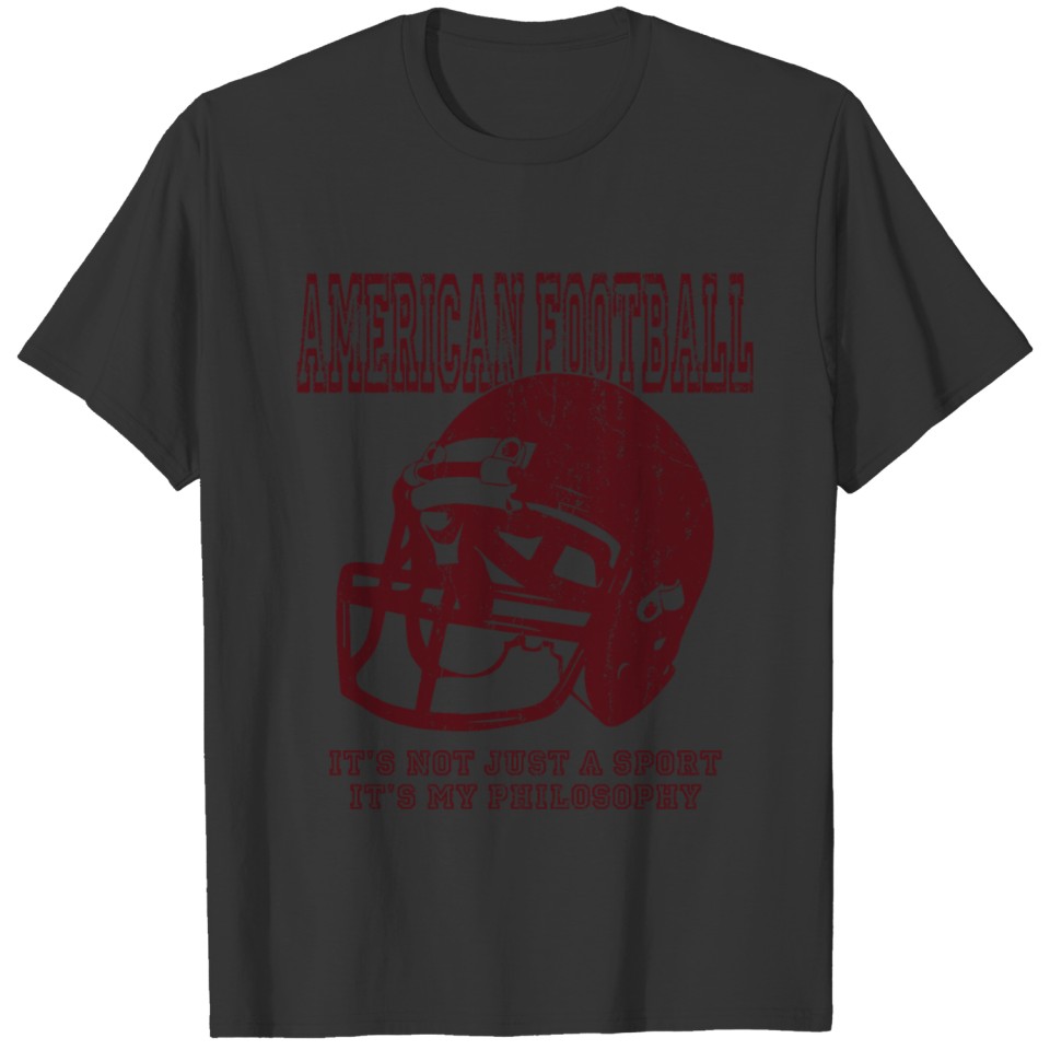 American Football Philosophy Sayings T Shirts
