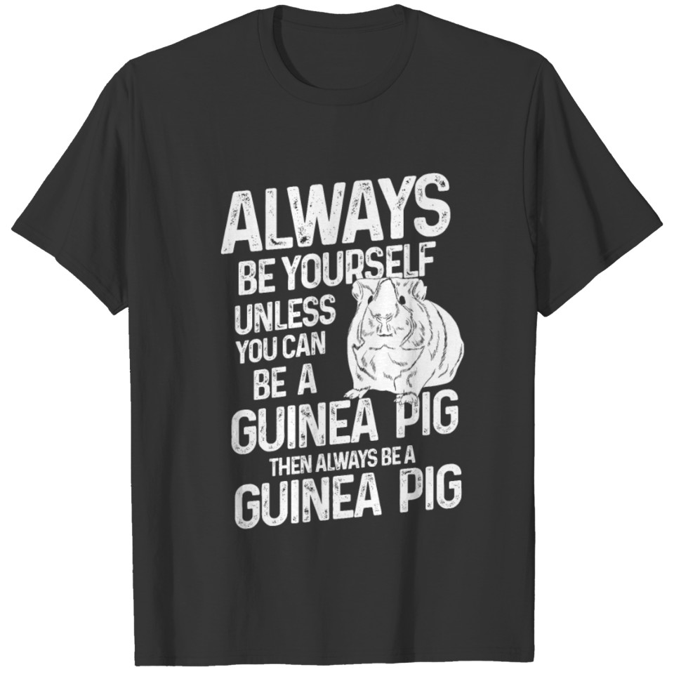 guinea pig animal rodent T Shirts