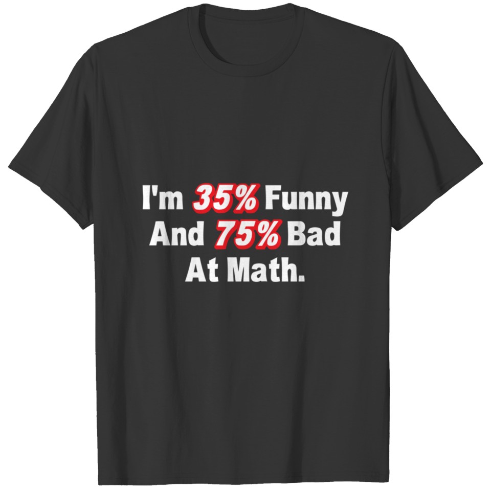 FUNNY MATH T-shirt