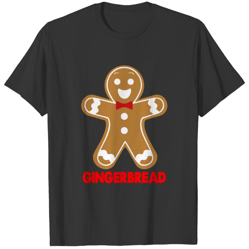 Happy Gingerbread Man T Shirts
