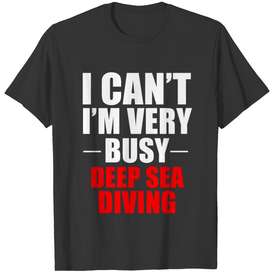 Deep Sea Diving T-shirt