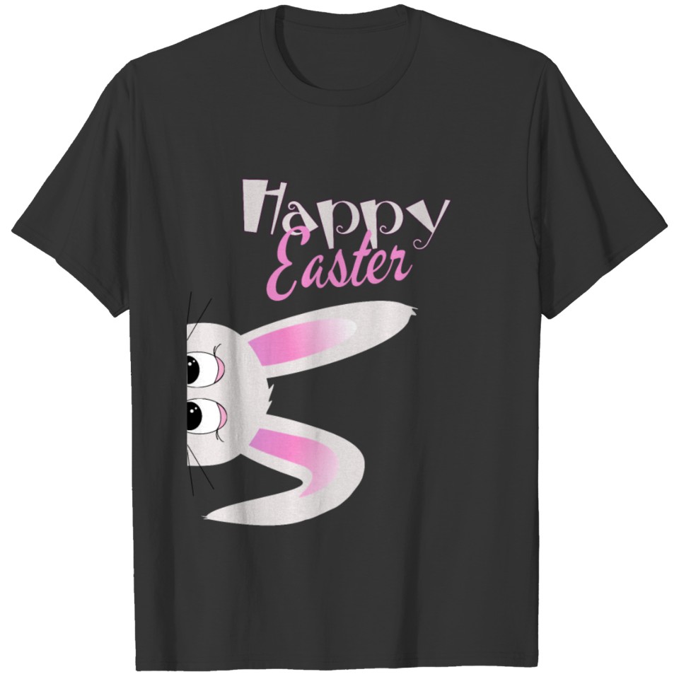 cool easter easter bunny rabbit ears gift T-shirt