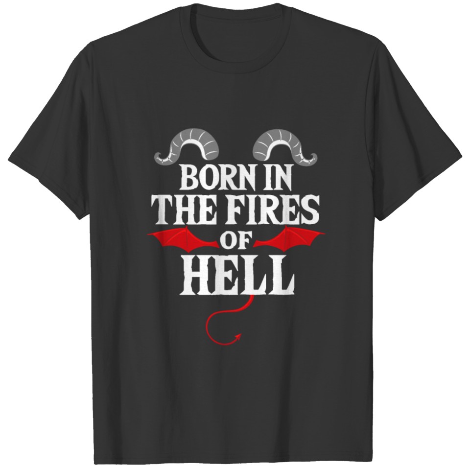 Gothic devil hell Satan Metal fun gift T Shirts