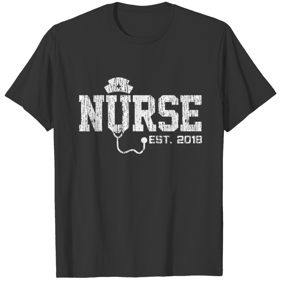 Nurse Stethoscope Graduation Day 2019 T-shirt