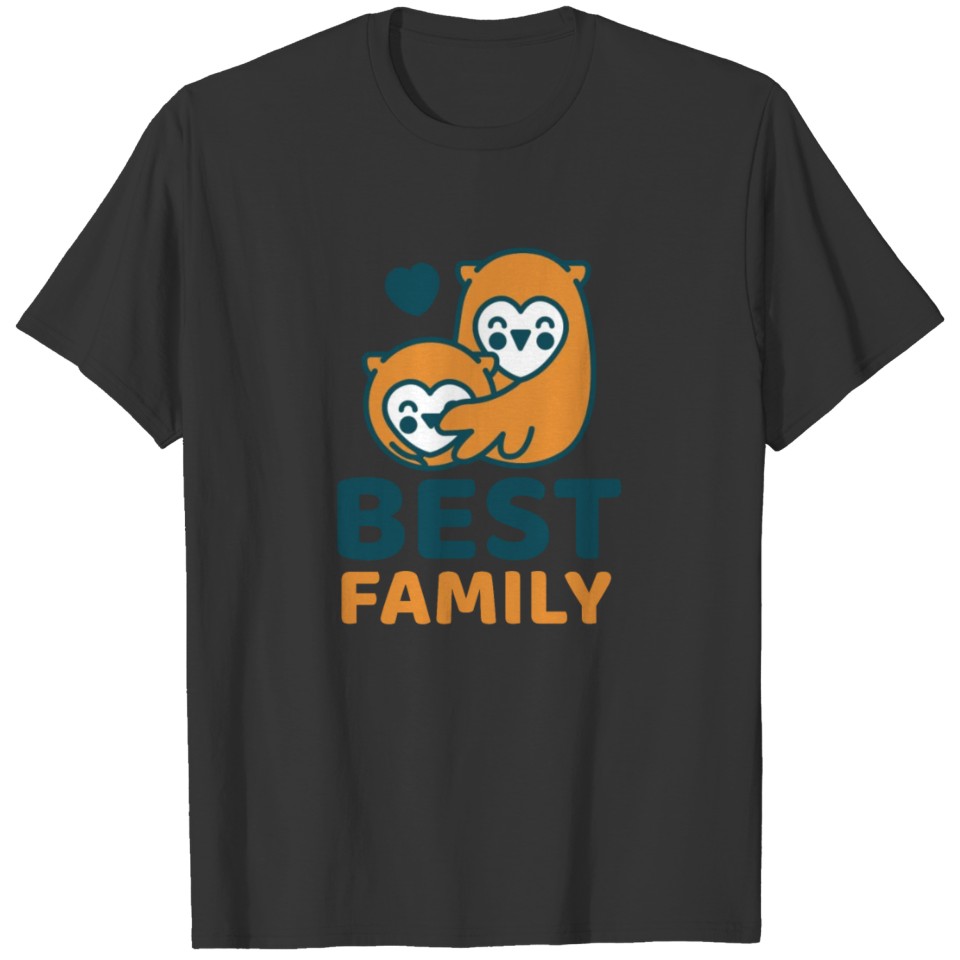 Best Family Owl T-shirt
