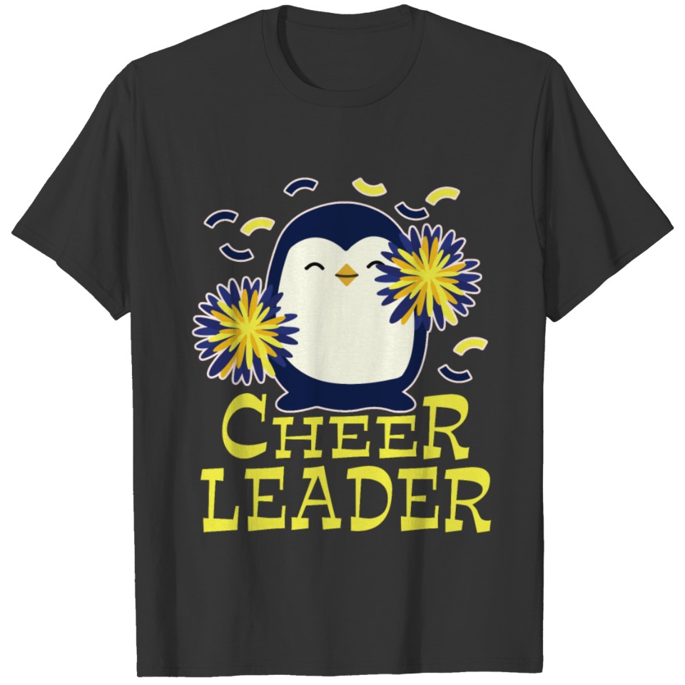 Cheerleader Cheerleading Football Gift Dance T-shirt