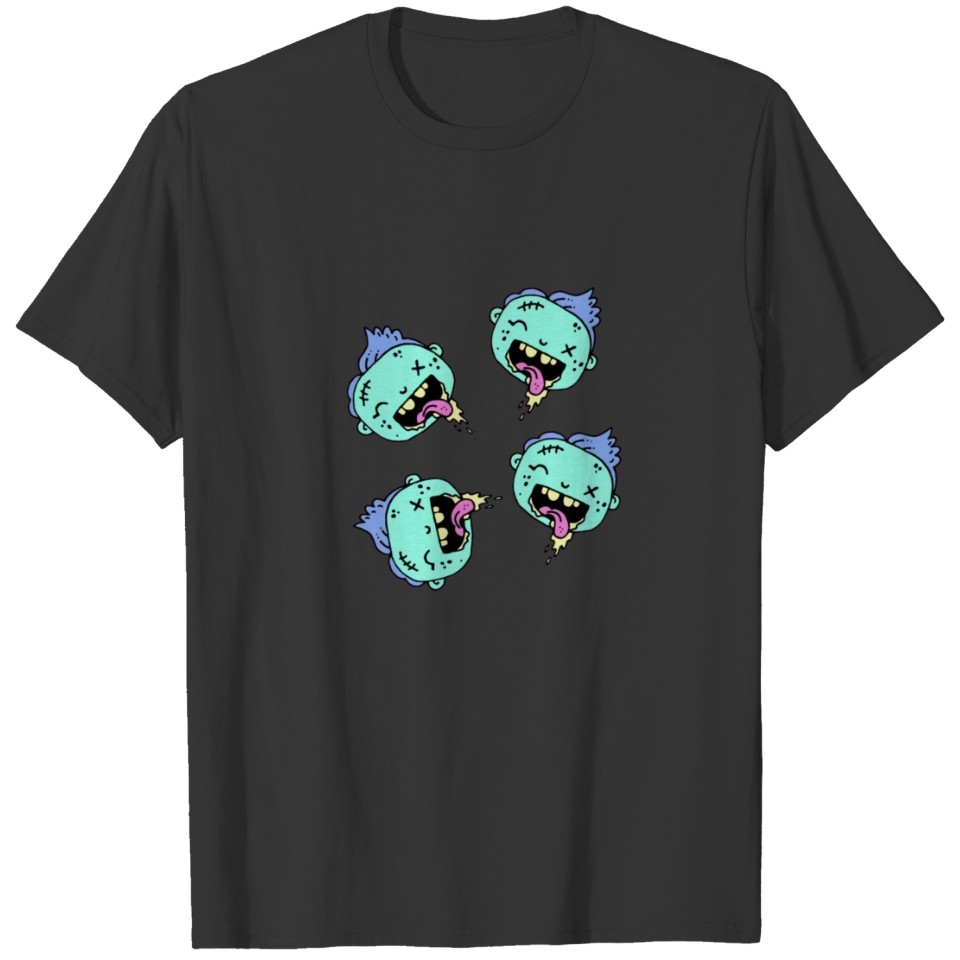 Baby Zombie Pattern T-shirt