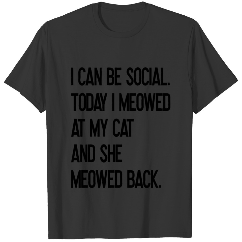 Cat Kitten Meow Kitty Cats T-shirt