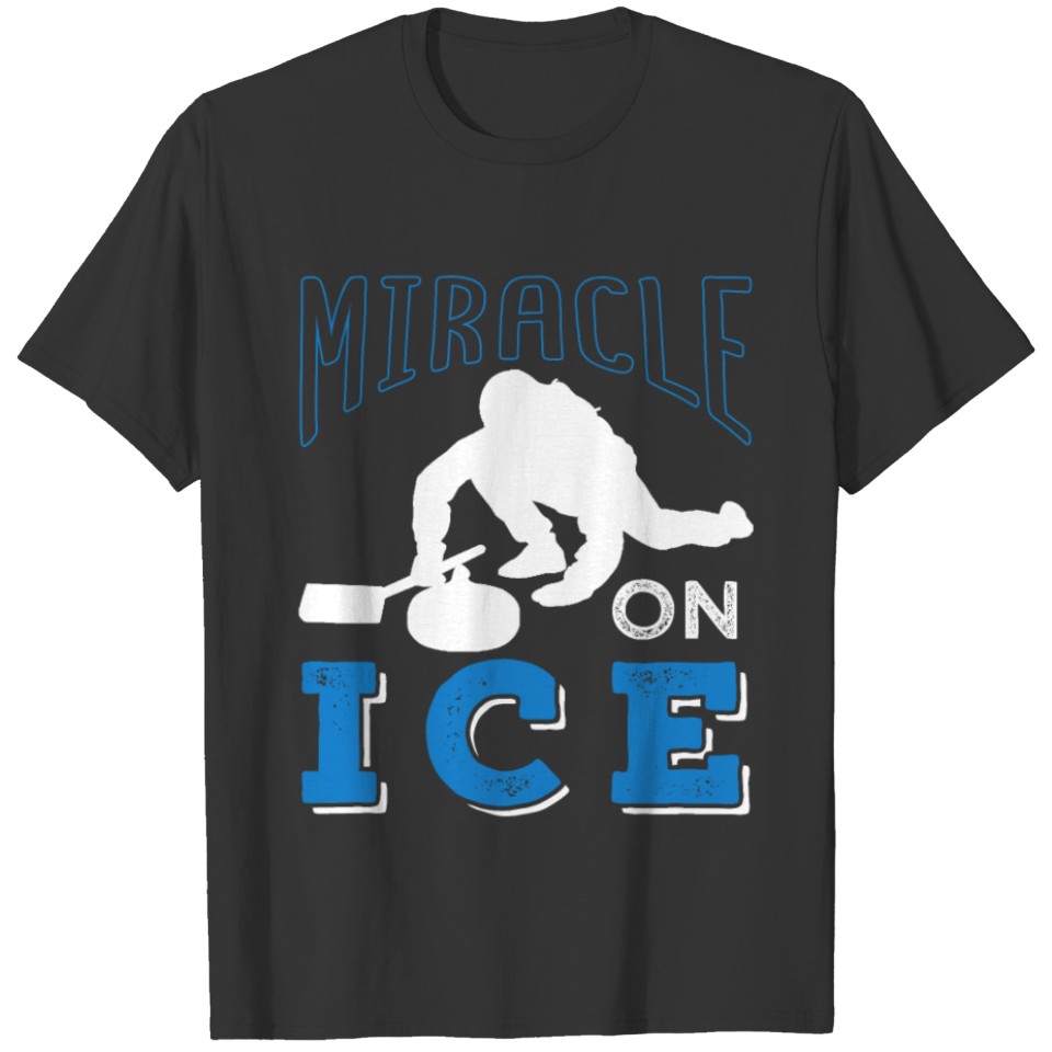 Curling Winter Sports Ice Game Player T-shirt