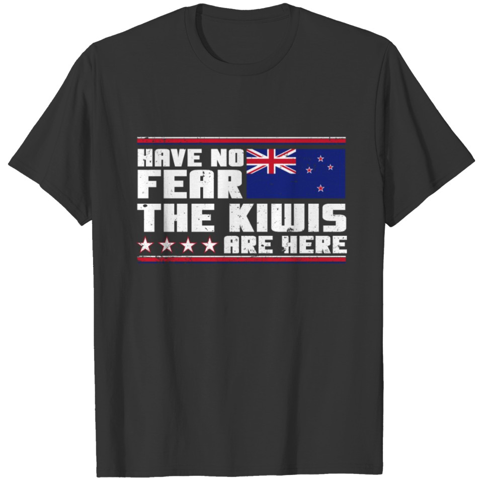Fearless New Zealand Kiwis T-shirt