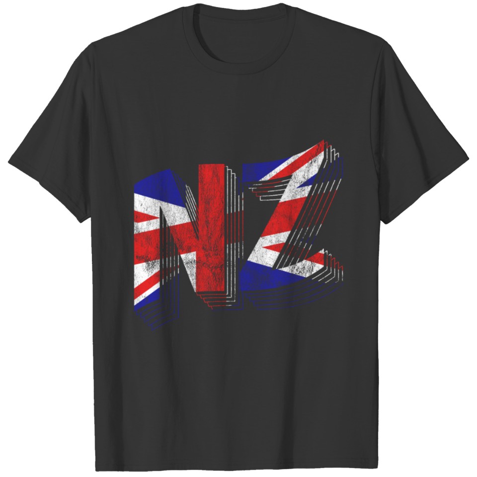 New Zealand Flag T-shirt