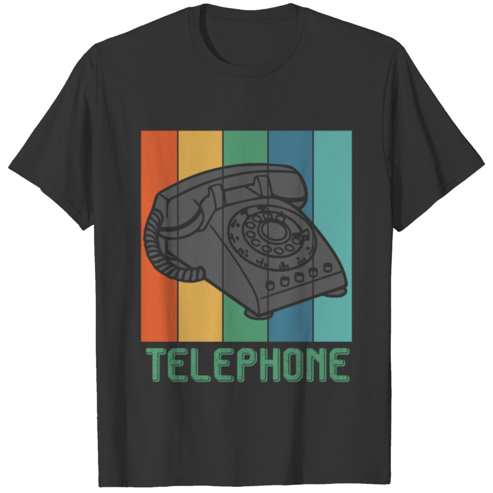 retro - dial telephone - vintage classic T Shirts
