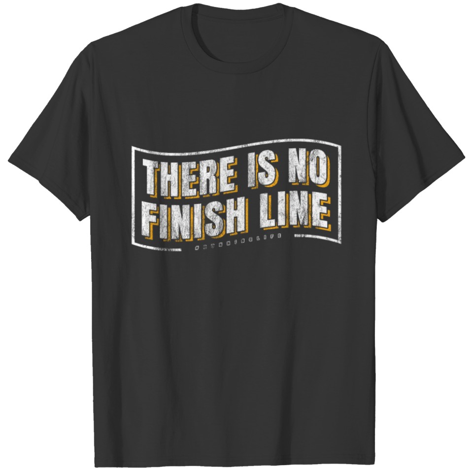 Running finish line T-shirt