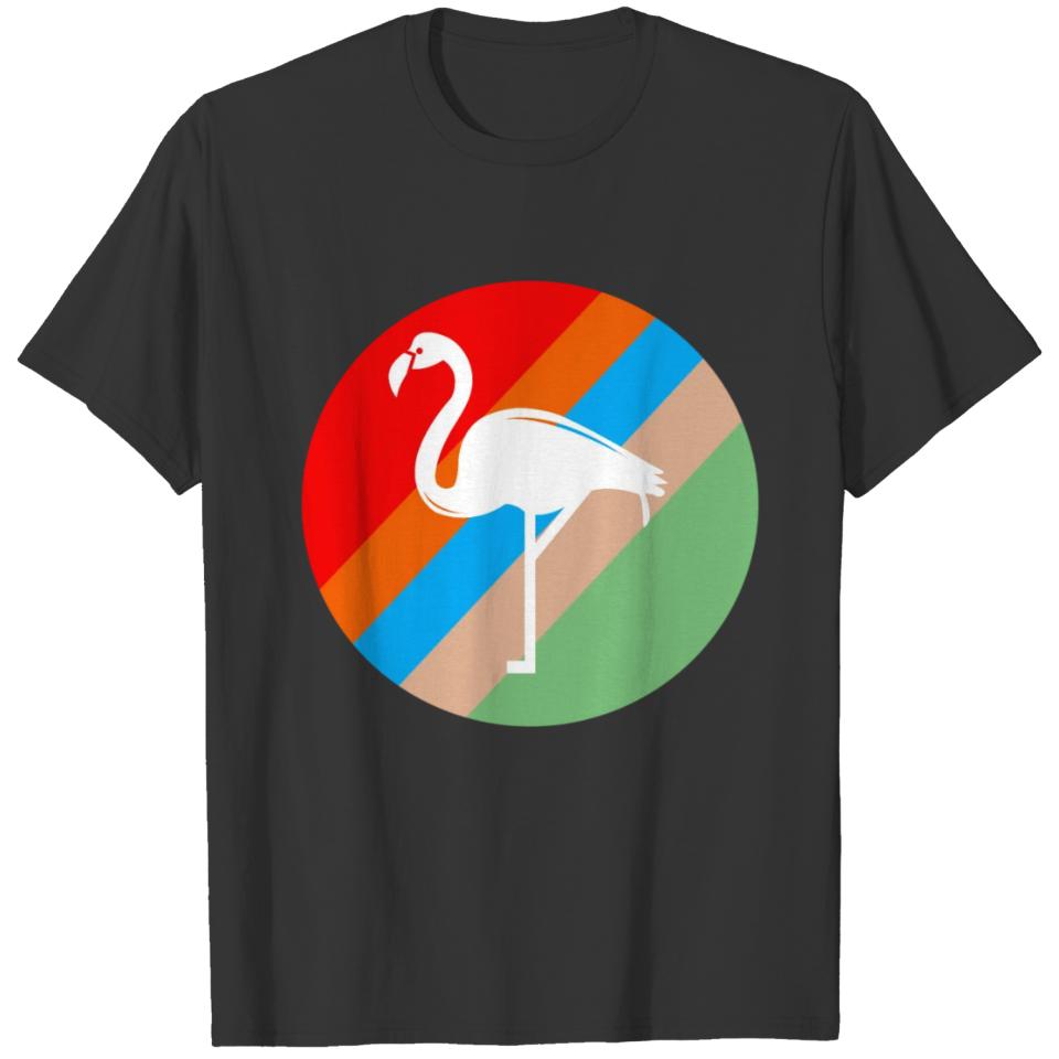 Flamingo retro gift T-shirt