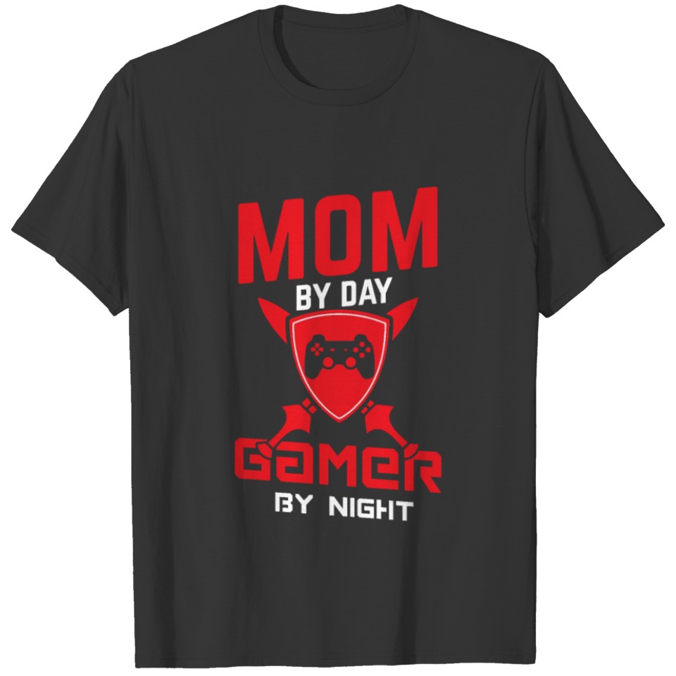 Great gaming T-shirt for mom and mother T-shirt