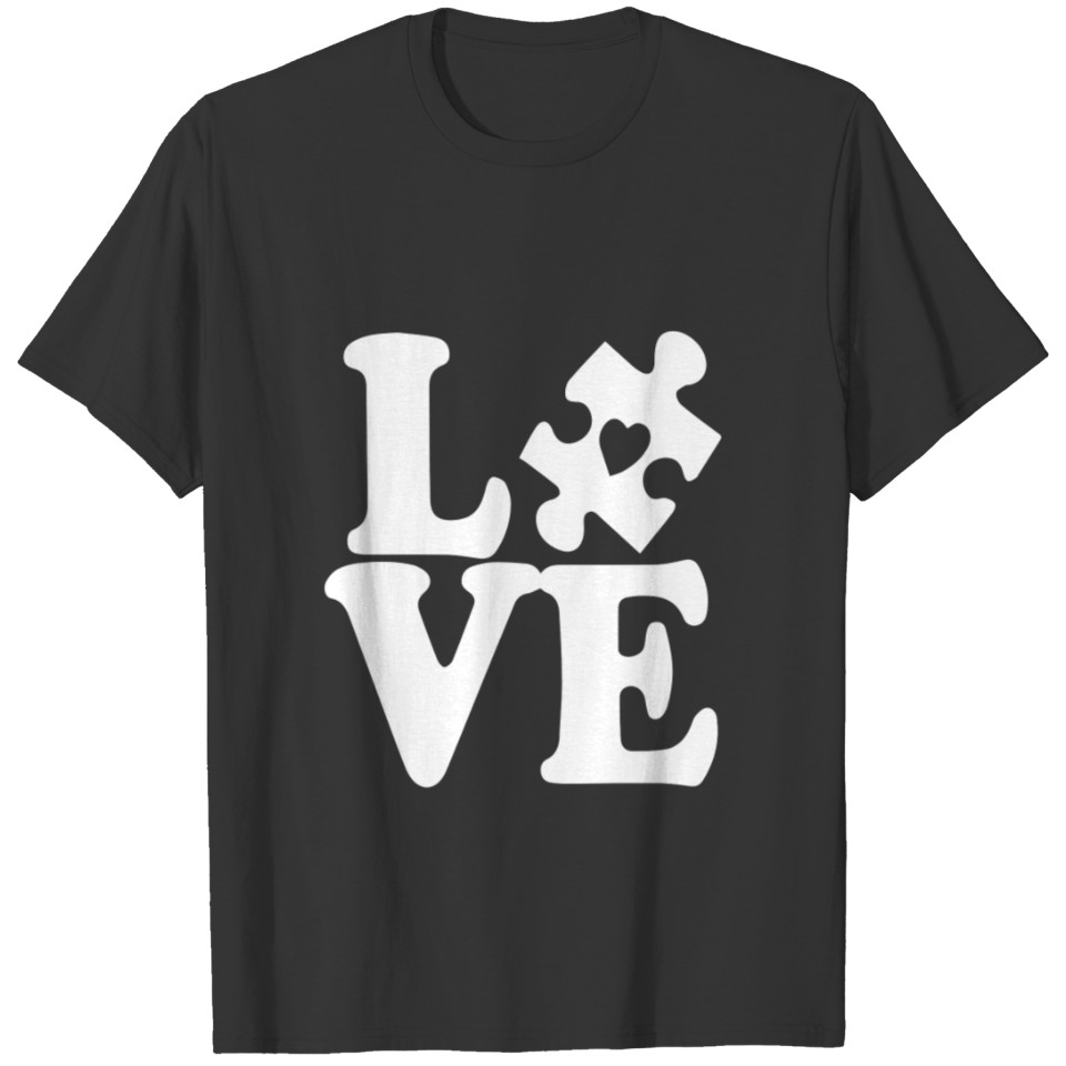 Autism Awareness Month I Love Someone With Autism T-shirt
