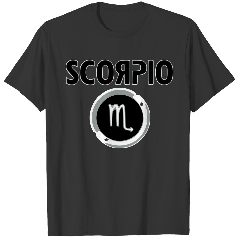 Scorpio Skorpion Sternzeichen Zodiac astrological T Shirts