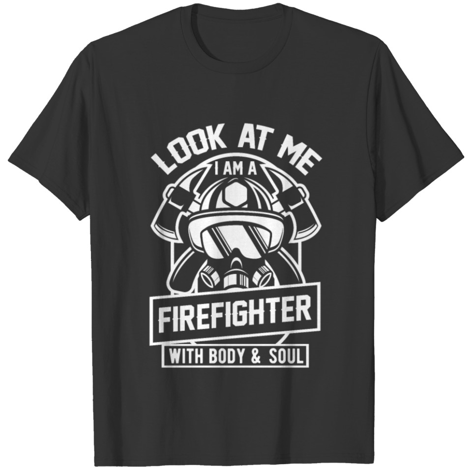 Firefighter Shirt - Firefighting - Body & soul T-shirt