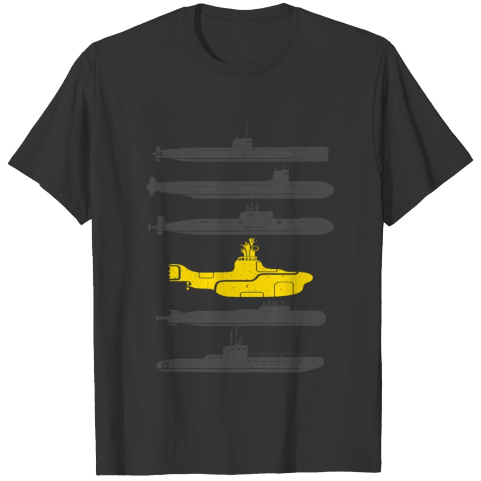 Know Your Submarines Nautical Submarine T-shirt